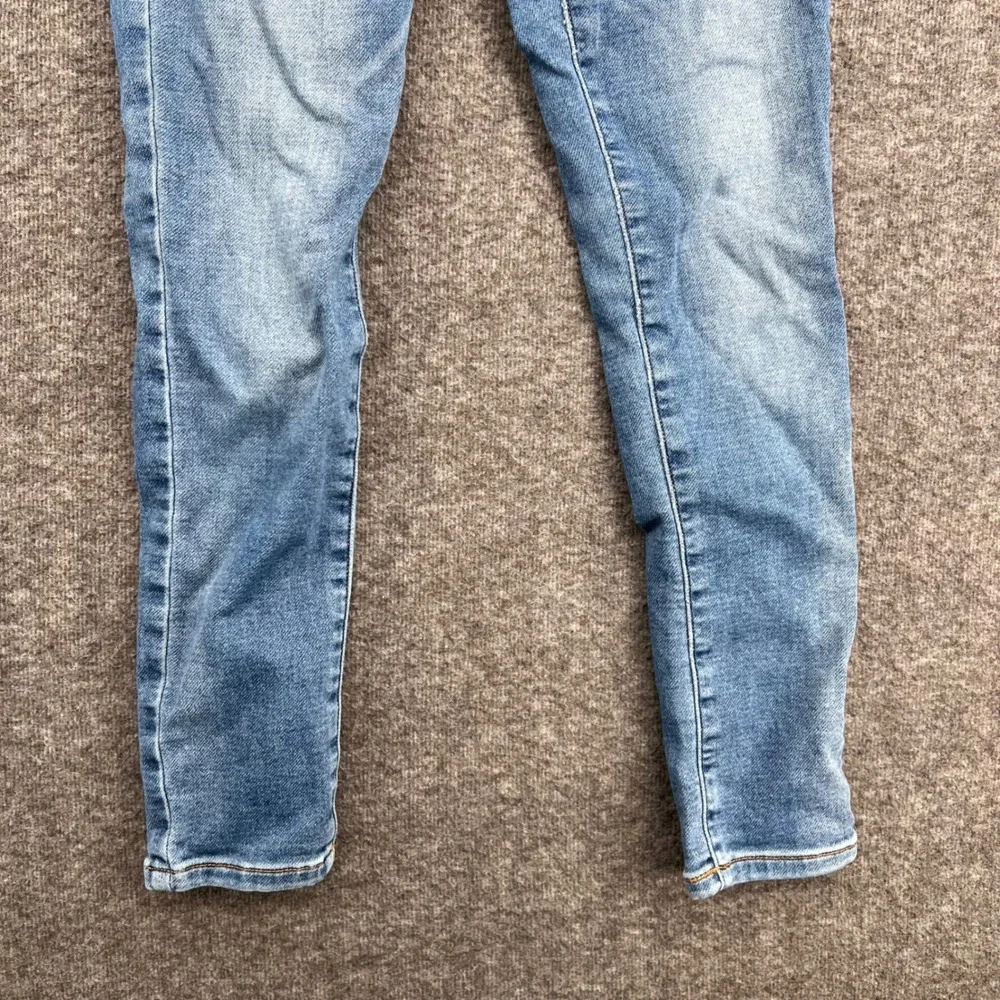 Crewcuts Kids Skinny Jeans Light Wash Blue Stretch Denim Size 10